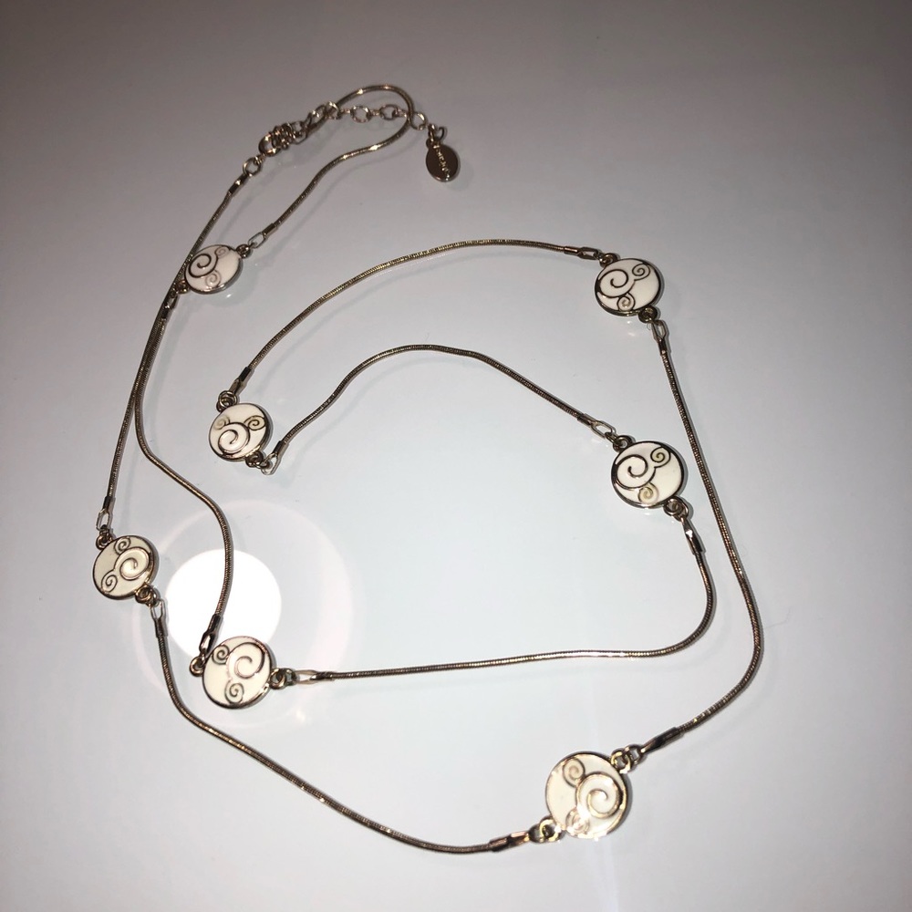 Disney Mickey Mouse Emblem Long Necklace
